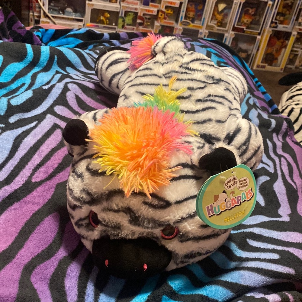 New zebra plush